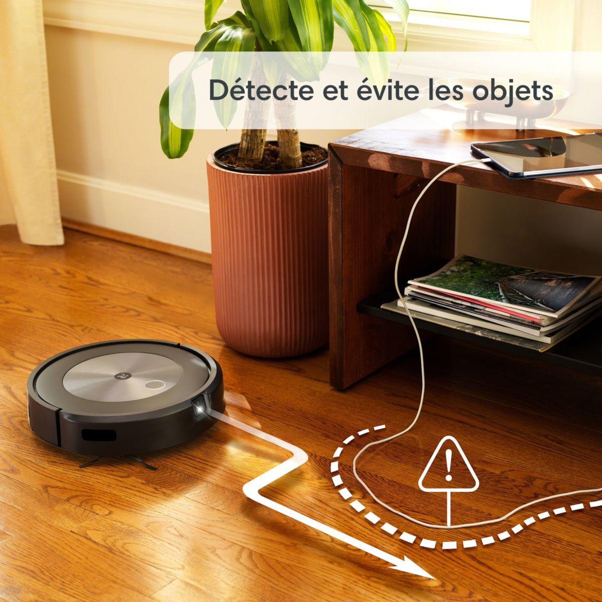 Voir la diapositive 4 : IROBOT Aspirateur robot Roomba combo J5+