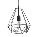 ATMOSPHERA Suspension métal filaire D26 noir