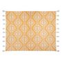 Voir la diapositive 1 : ATMOSPHERA Tapis Déco à Pompons  Namaste  120x170cm Ocre