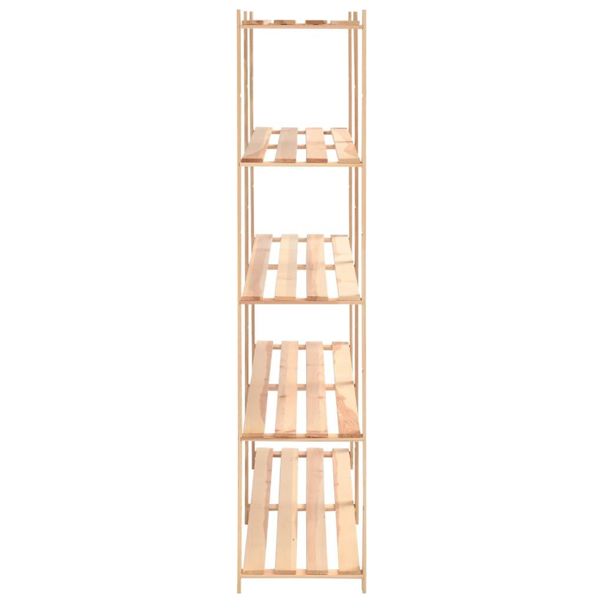 Voir la diapositive 5 : VIDAXL Etageres de rangement a 5 niveaux 5pcs 170x38x170 cm Pin 500 kg
