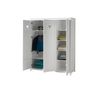 Voir la diapositive 3 : Armoire 3 portes MAUDE