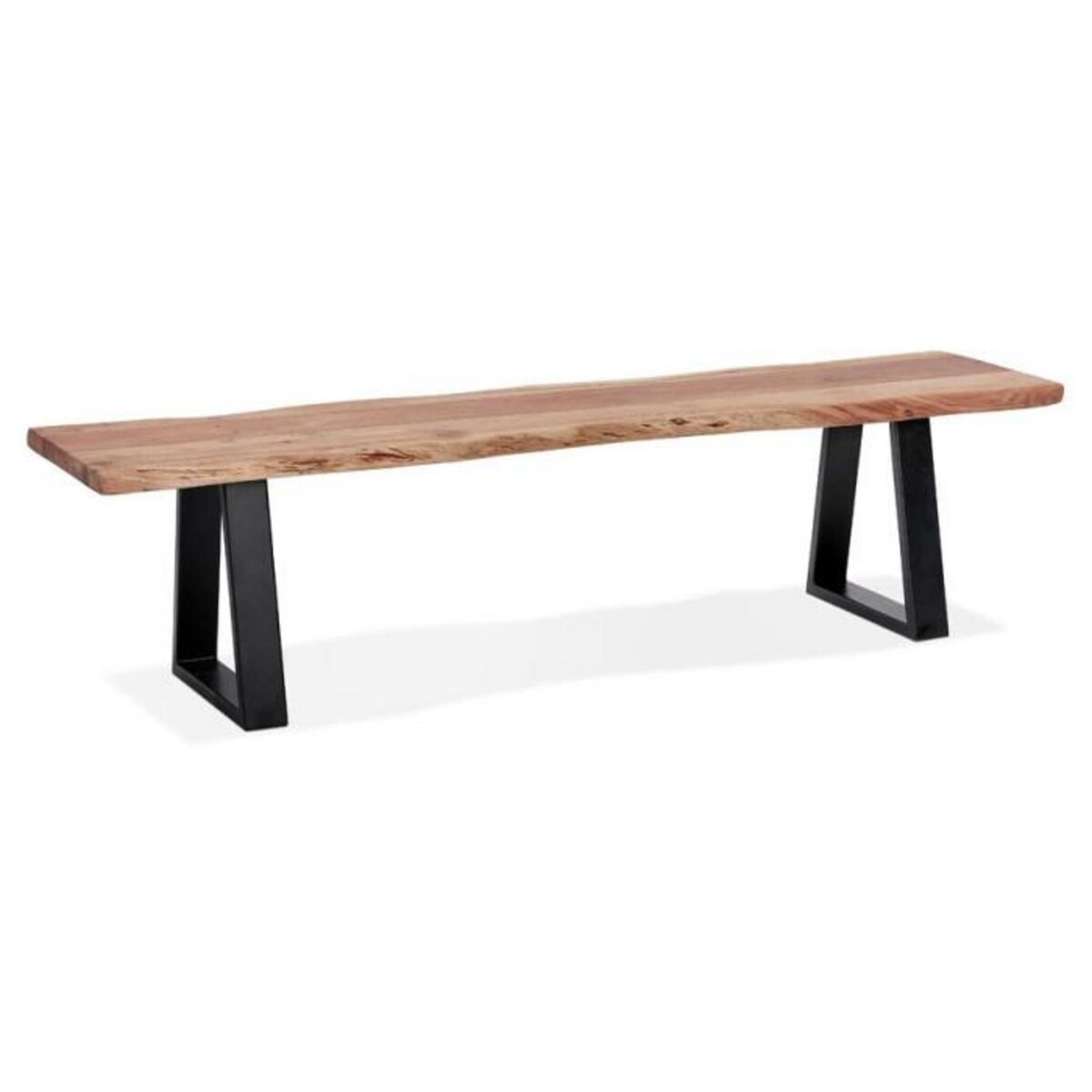 Paris Prix Banc Design  Azimato  178cm Naturel & Noir