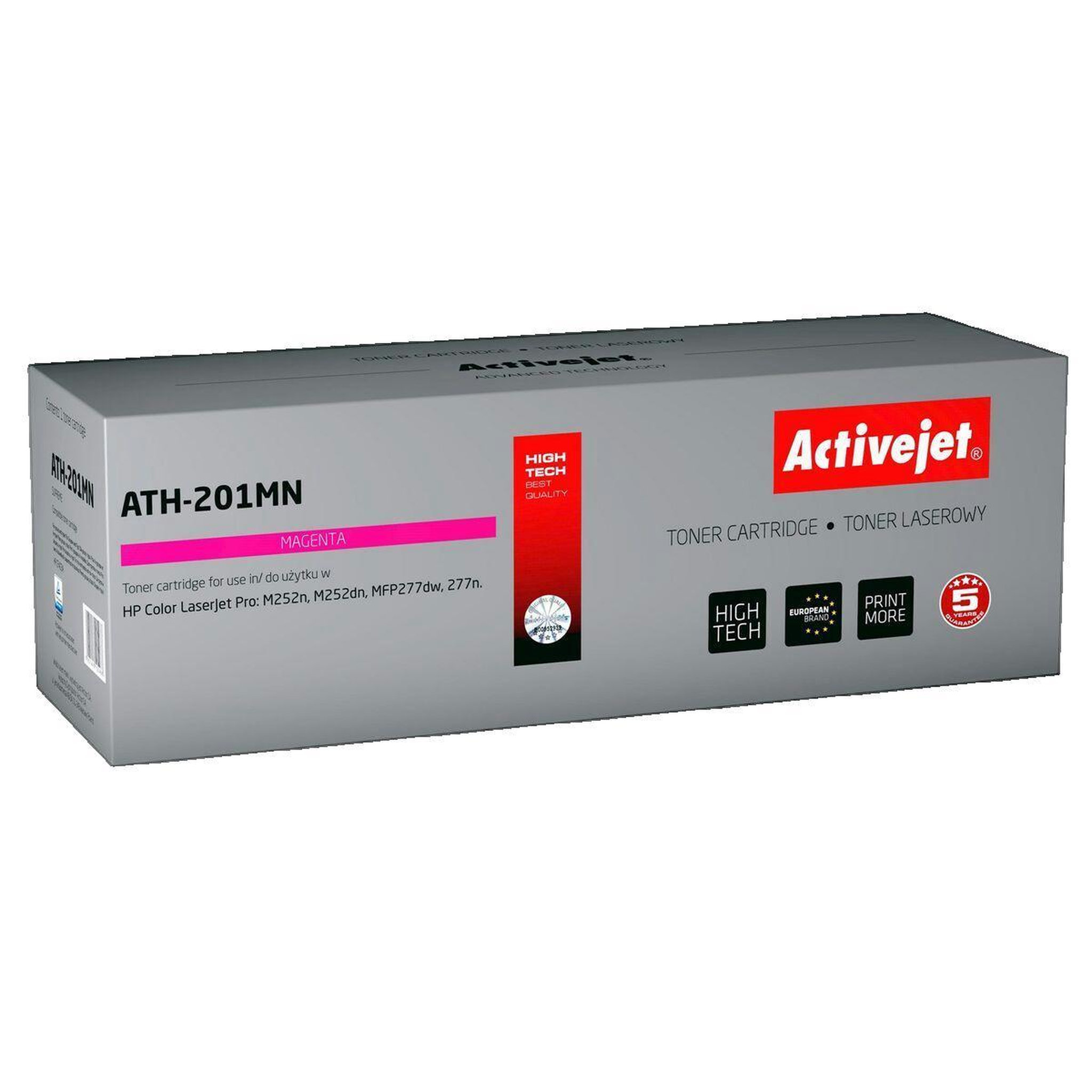 ActiveJet Cartouche de toner laser activejet ATH-201MN magenta