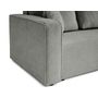 Voir la diapositive 6 : BEST MOBILIER Topaze - canapé 3 places - convertible avec coffre - en tissu velours relief