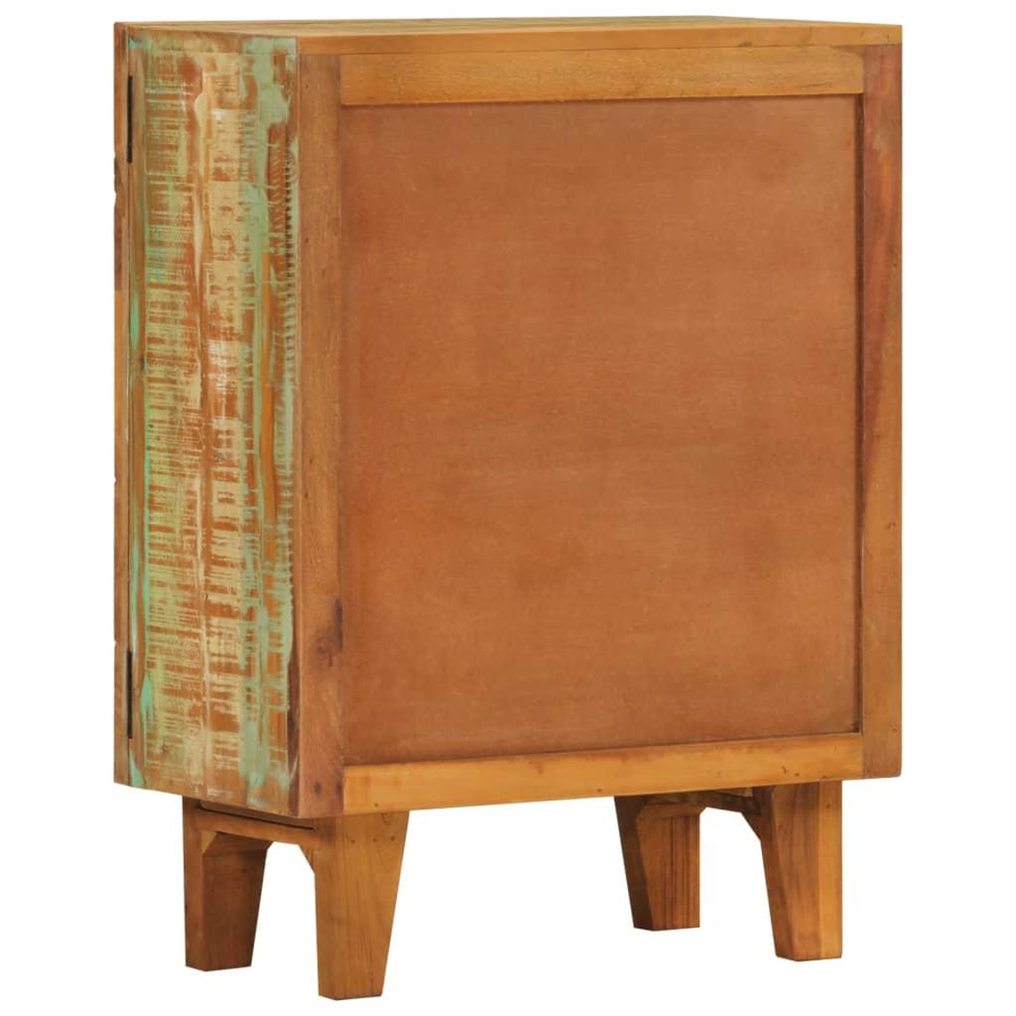 Voir la diapositive 5 : VIDAXL Buffet sculpte a la main 55x30x75 cm bois massif recuperation