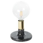Paris Prix Lampe à Poser en Marbre  Mrs Glow  16cm Noir