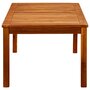 Voir la diapositive 3 : VIDAXL Table basse de jardin 110x60x45 cm Bois solide d'acacia