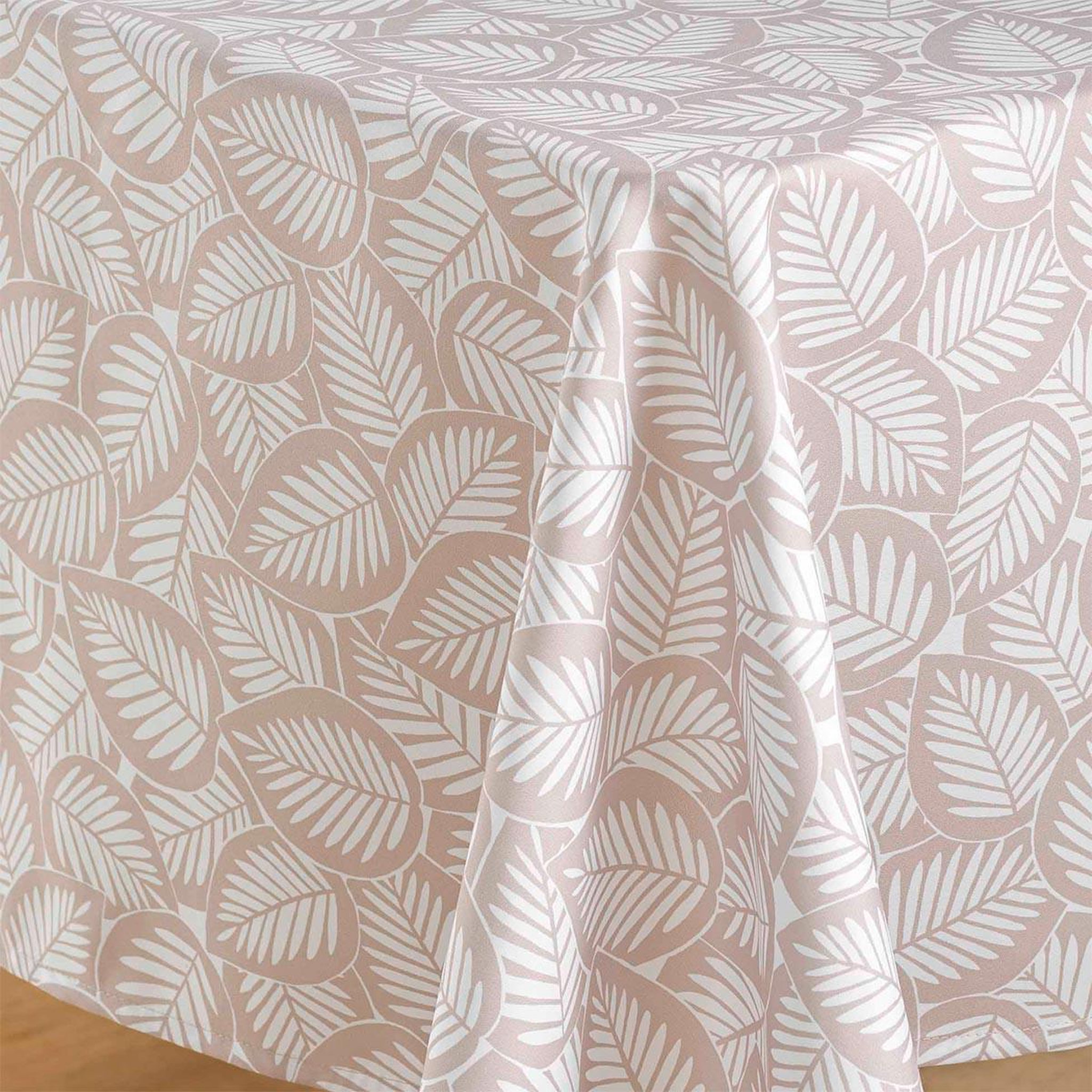 Voir la diapositive 3 : Douceur d'Intérieur Nappe en microfibre  divany  140x240cm naturel
