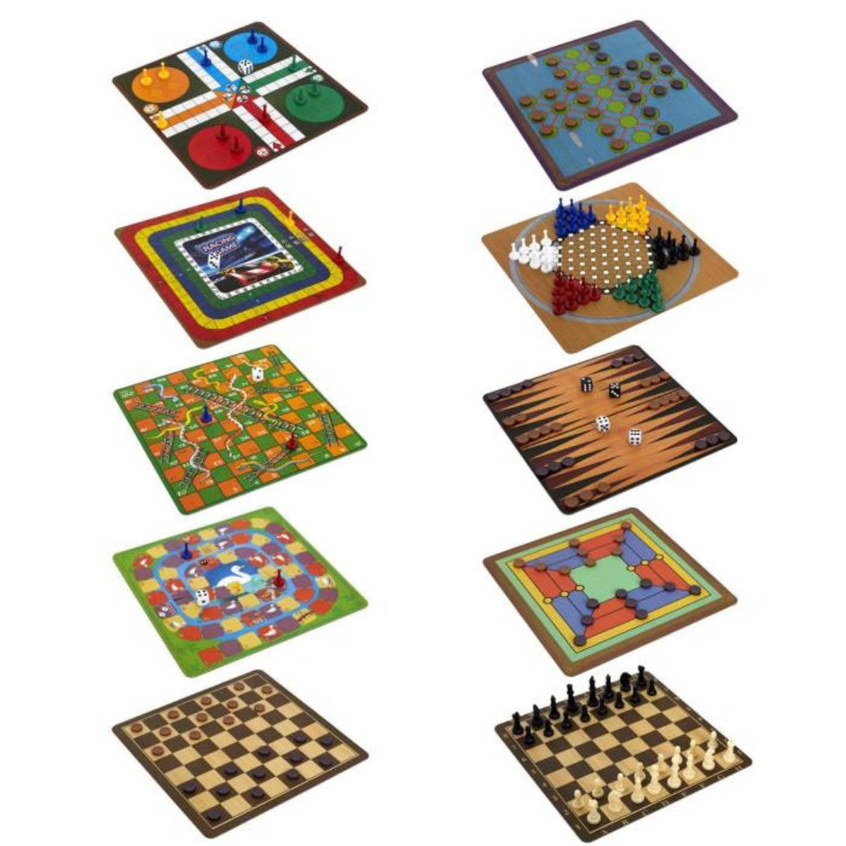 Paris Prix Coffret 100 Jeux  Classique  28cm Multicolore