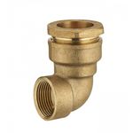 CENTRALE BRICO Coude F 3/4 à compression laiton D.25 pour tube en polyéthylène