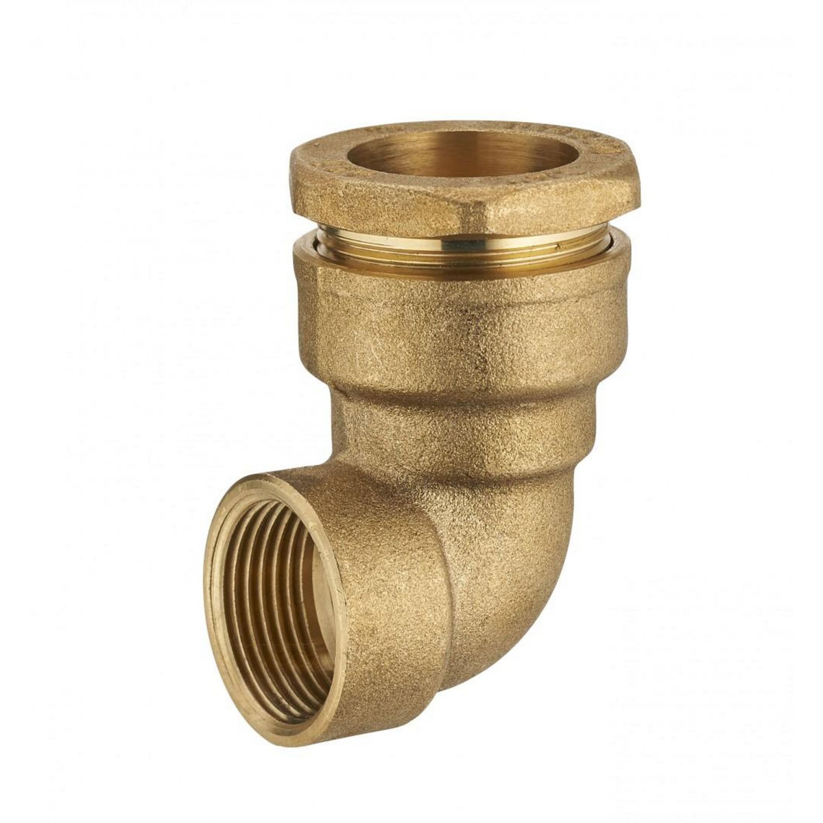 CENTRALE BRICO Coude F 3/4 à compression laiton D.25 pour tube en polyéthylène