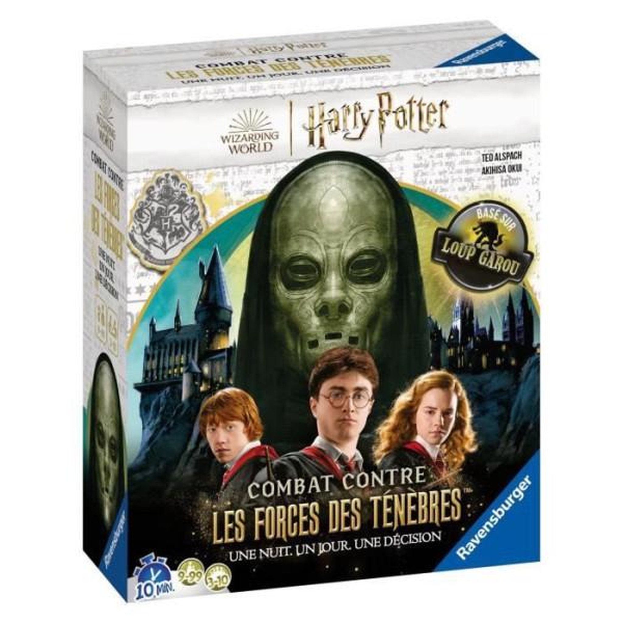 Voir la diapositive 4 : RAVENSBURGER Jeux de société harry potter combat contre les forces de ténebres, basé sur le jeu loup-garou, des 9 ans, ravensburger, 2735