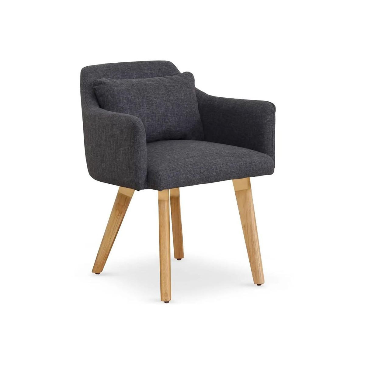 Paris Prix Fauteuil Scandinave  Alan  70cm Gris Foncé