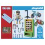 Voir la diapositive 4 : PLAYMOBIL 70674 - City Life Atelier réparation de vélos