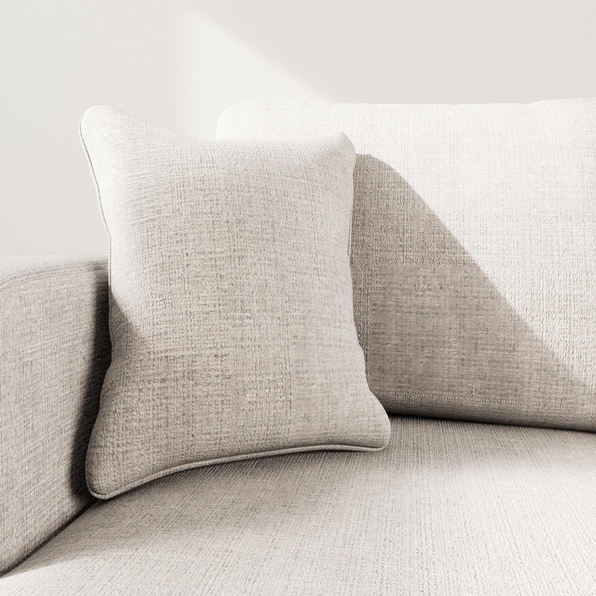 Voir la diapositive 4 : BEST MOBILIER Miro - canapé d'angle gauche 4 places convertible avec coffre en velours texturé