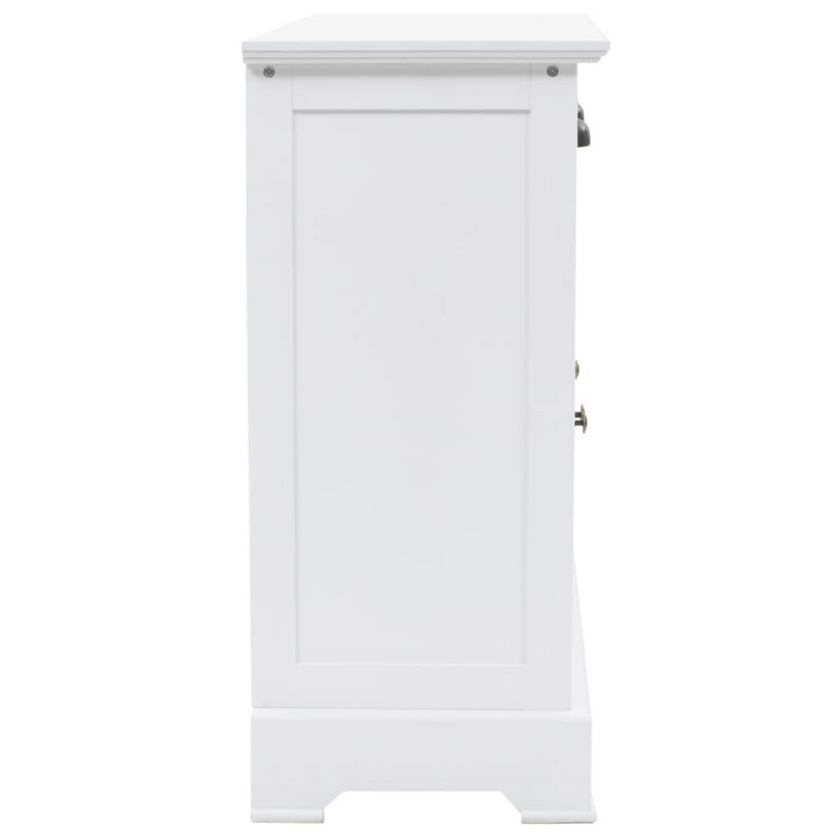 VIDAXL Buffet avec 3 portes MDF et Bois de pin 105x35x77,5 cm