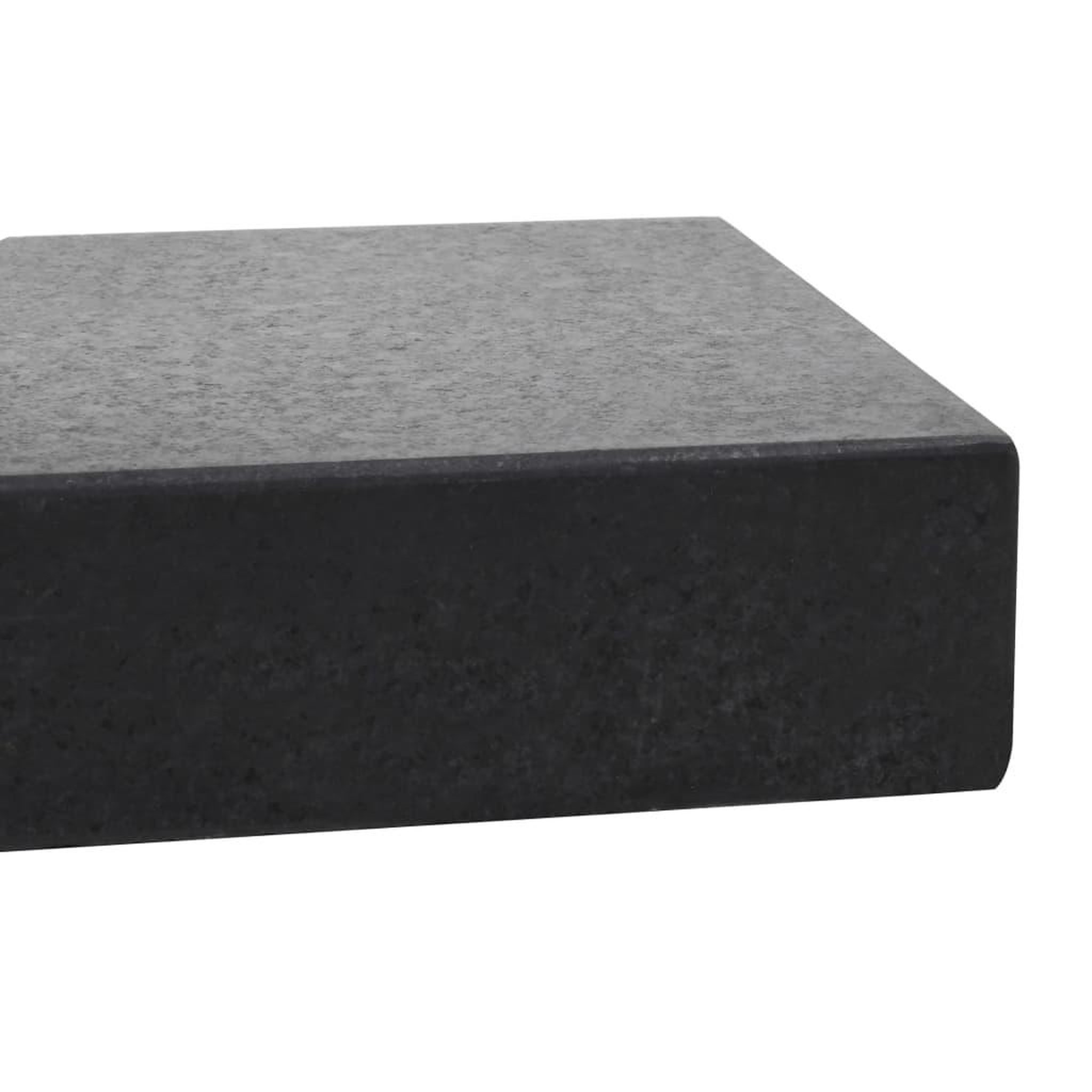 Voir la diapositive 5 : VIDAXL Socle de parasol rectangulaire Granite 25 kg Noir