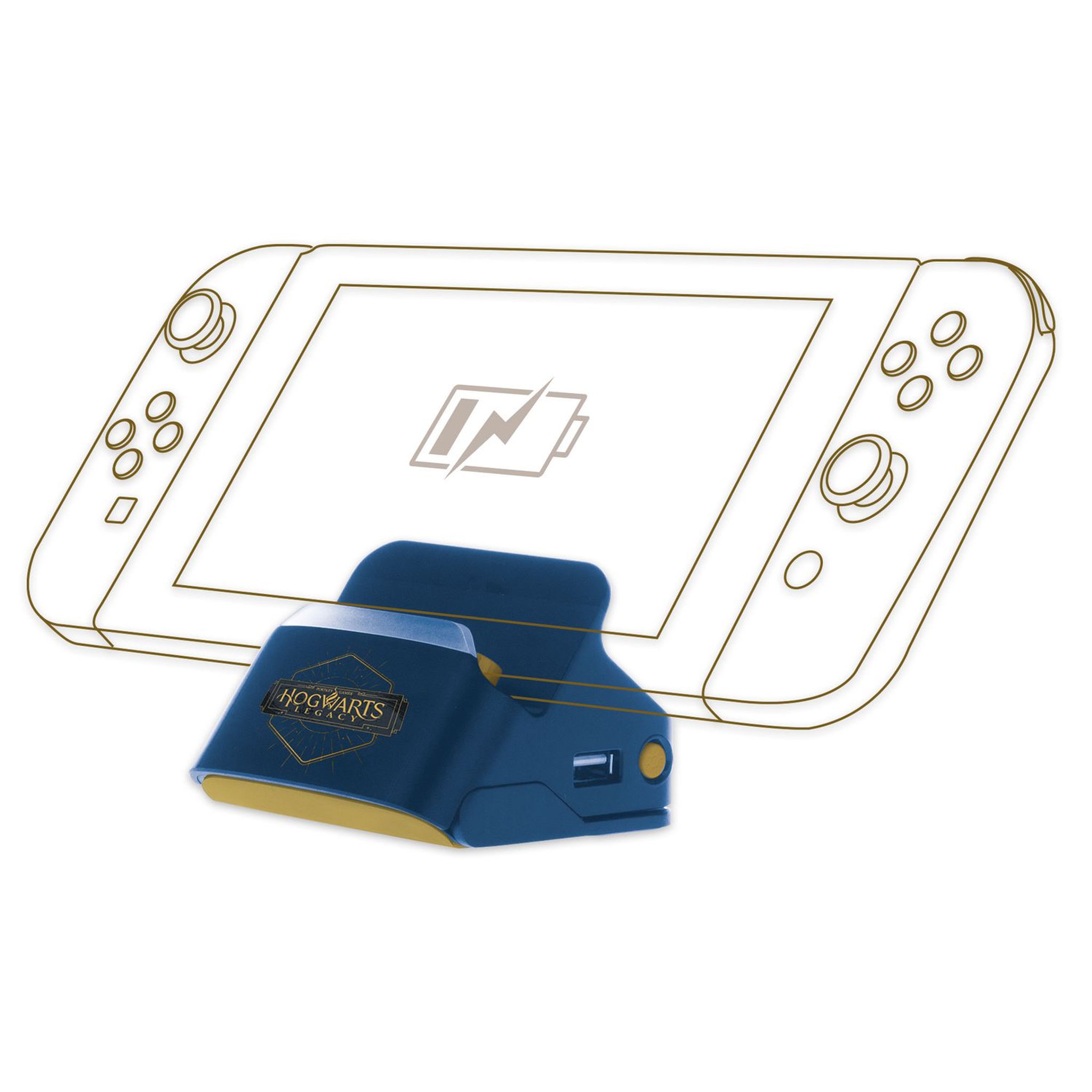 Voir la diapositive 2 : Support recharge + Connexion Hogwarts Legacy Nintendo Switch