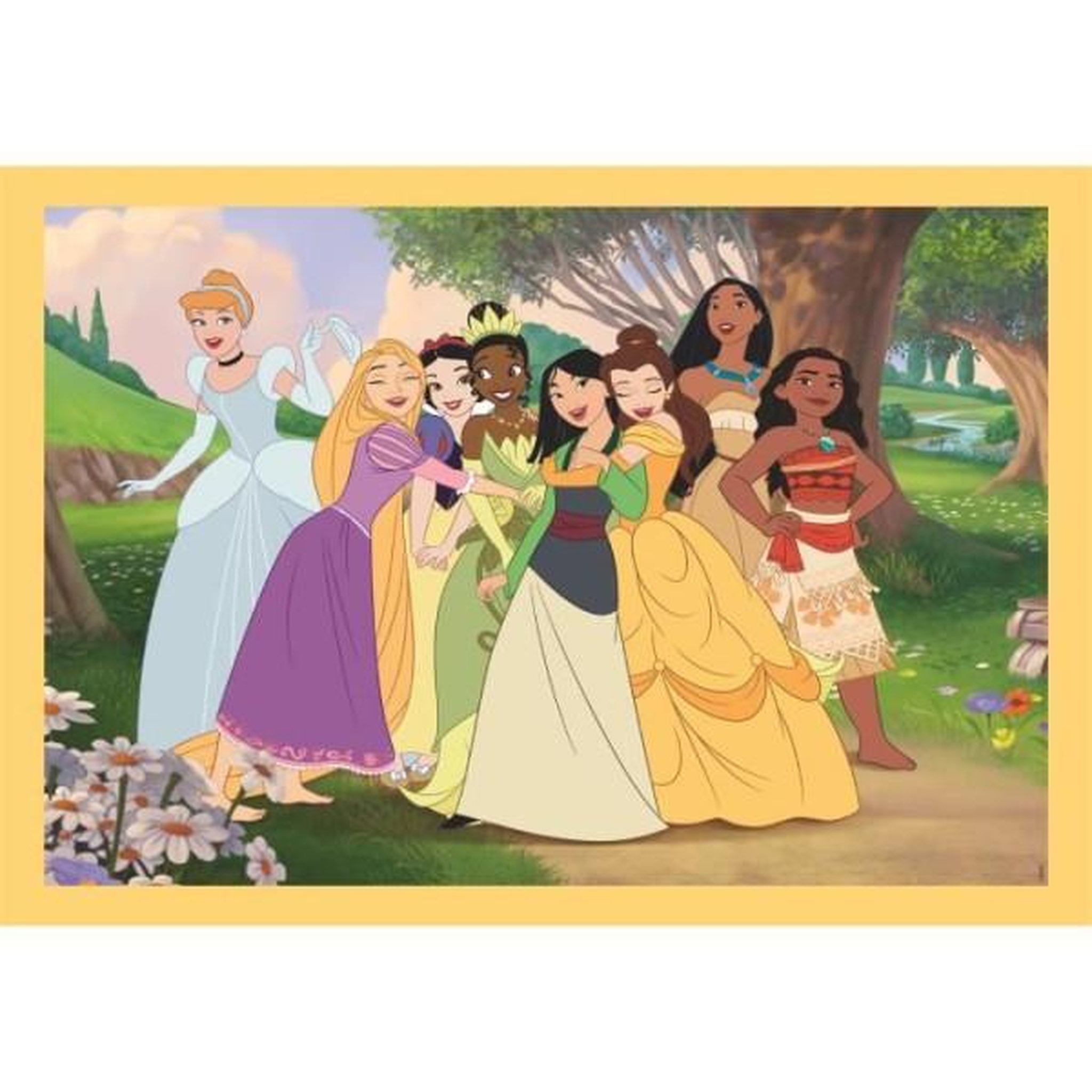 Voir la diapositive 4 : CLEMENTONI Puzzle enfant 4 en 1 – Disney Princess – Clementoni – Dès 4 ans