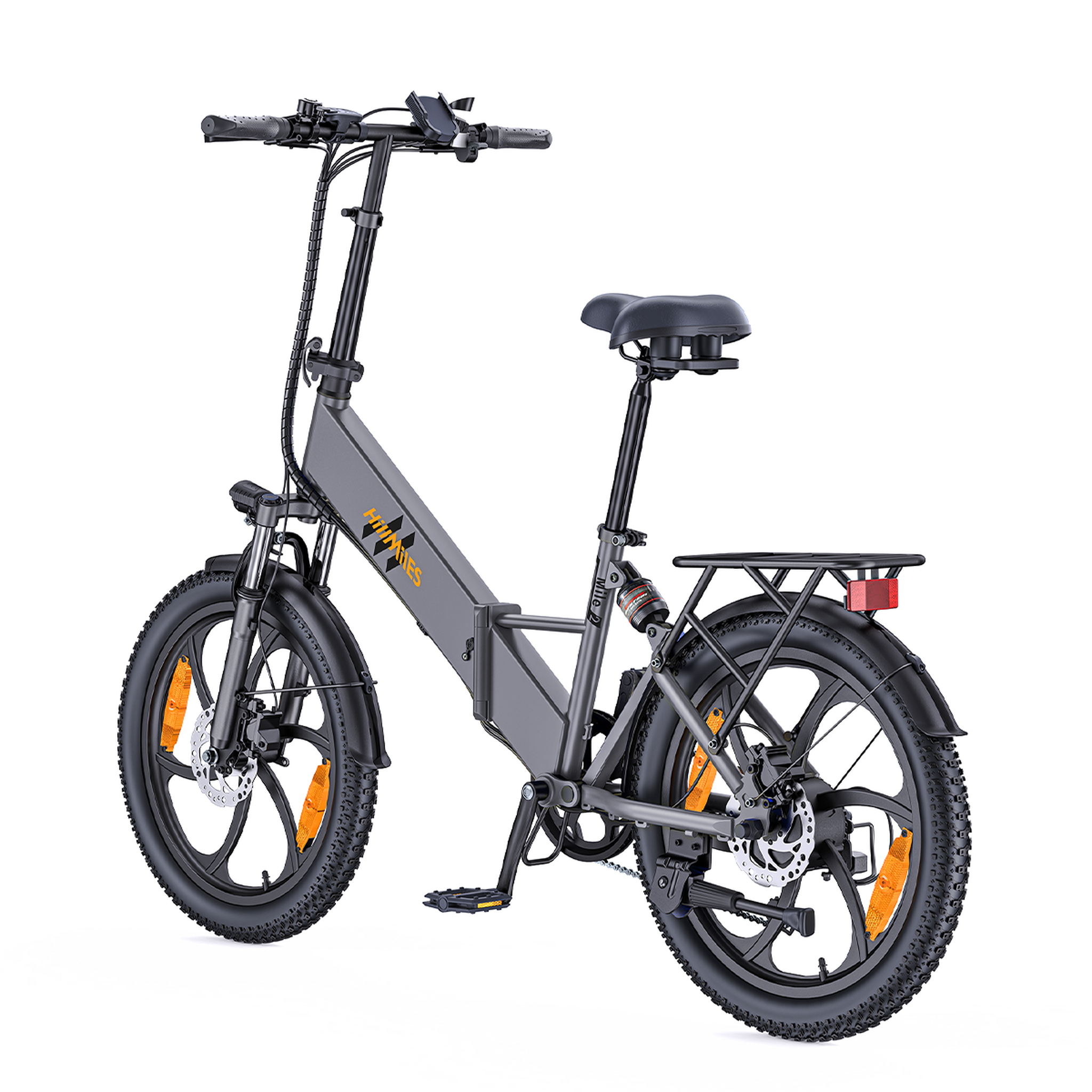 Voir la diapositive 3 : HILLMILES Vélo électrique pliable Hillmiles Mile2
