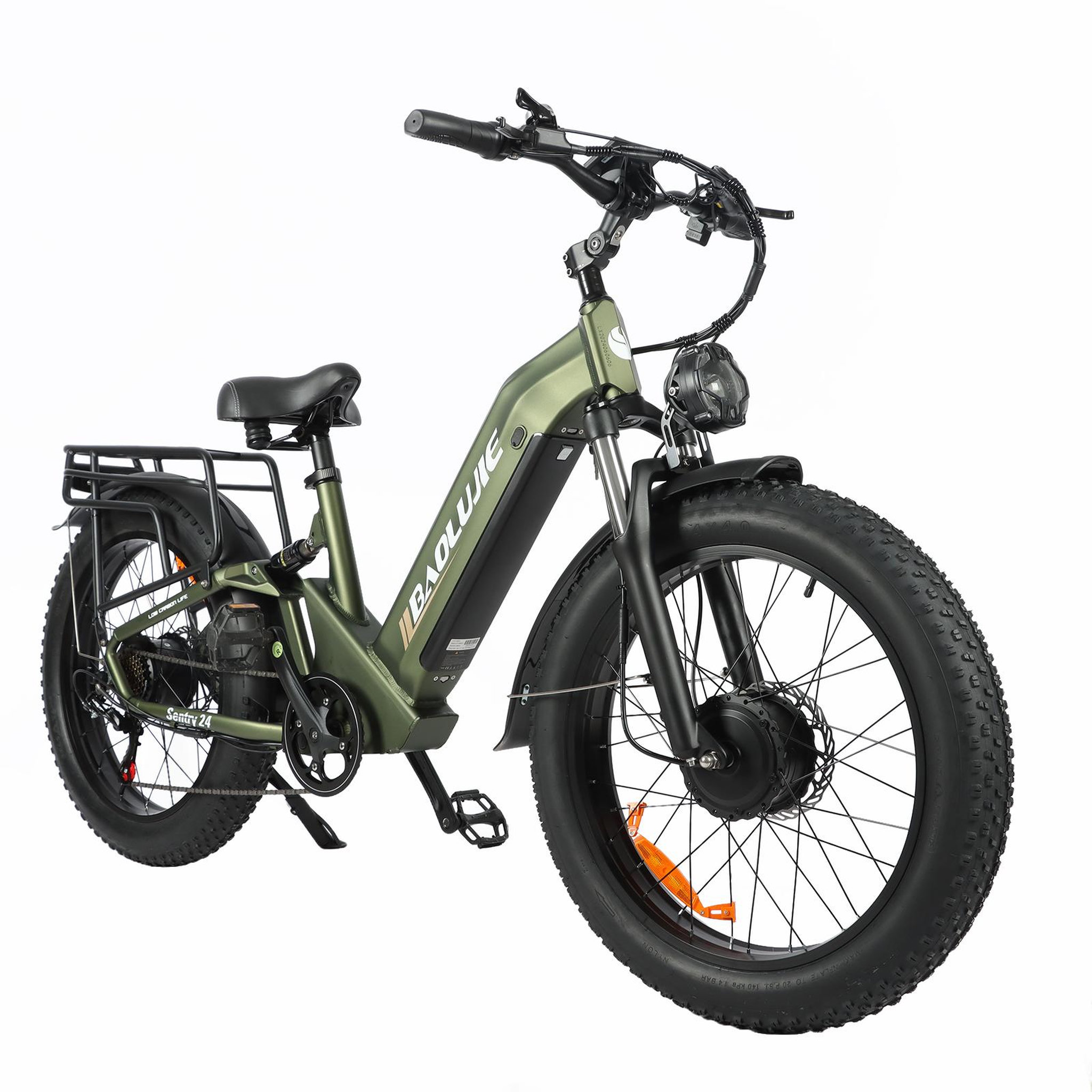 Voir la diapositive 3 : BAOLUJIE Vélo électrique tout-terrain baolujie dp2402