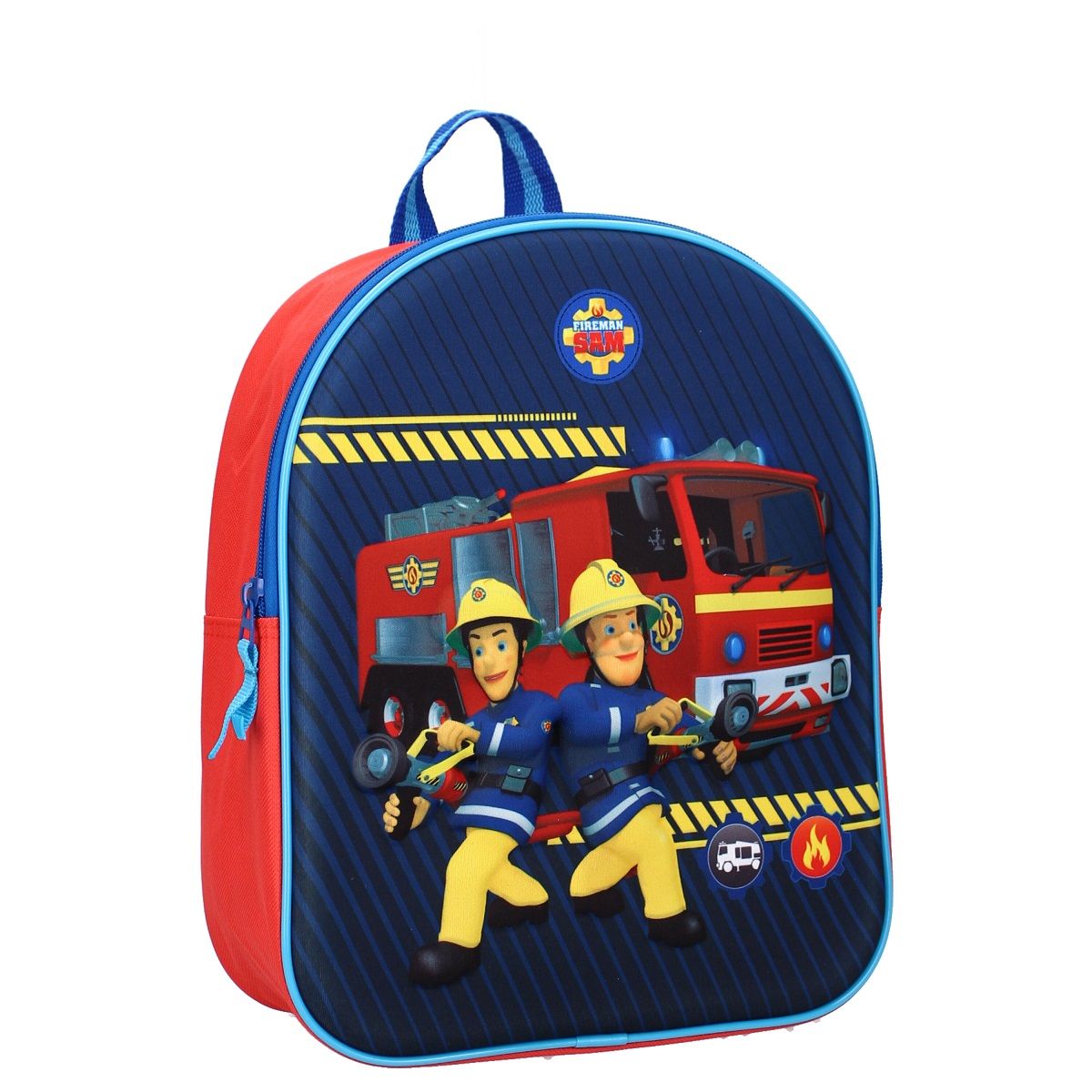 Sac maternelle rouge SAM LE POMPIER