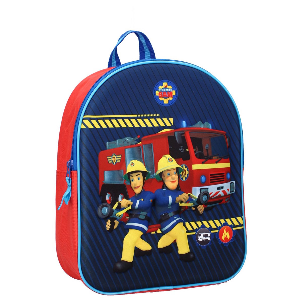 Sac maternelle rouge SAM LE POMPIER