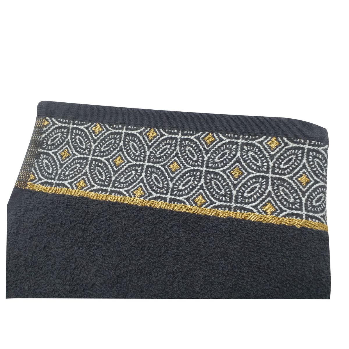 ACTUEL Serviette de toilette fantaisie en coton 450gsm IBIZA