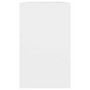Voir la diapositive 6 : VIDAXL Buffet blanc 120x41x75 cm bois d ingénierie