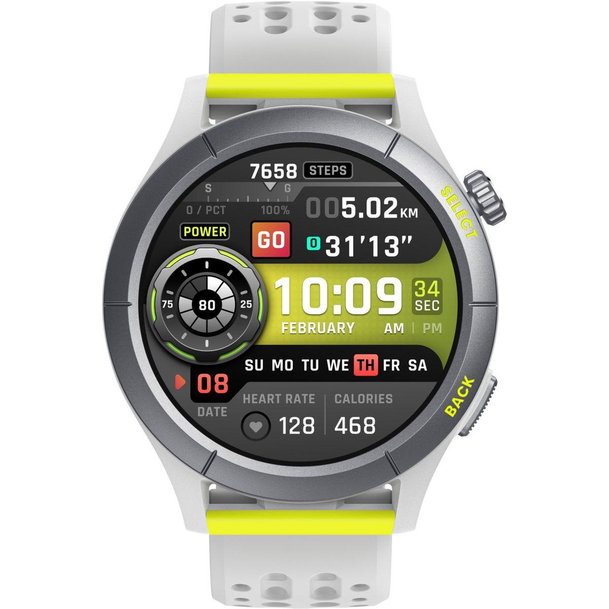 Voir la diapositive 2 : AMAZFIT Montre sport Cheetah Round