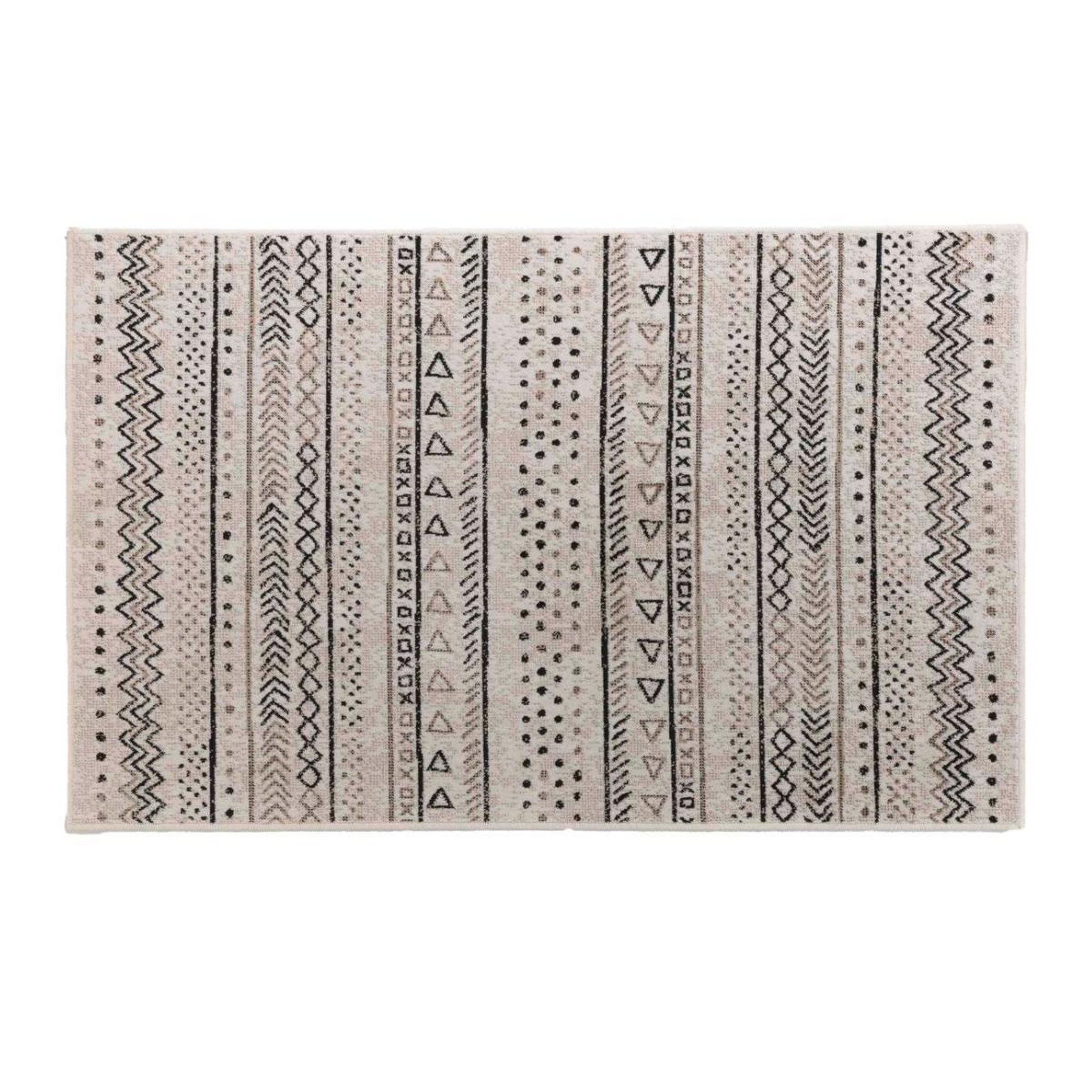 Voir la diapositive 1 : Douceur d'Intérieur Tapis déco  tallulah  68x110cm naturel