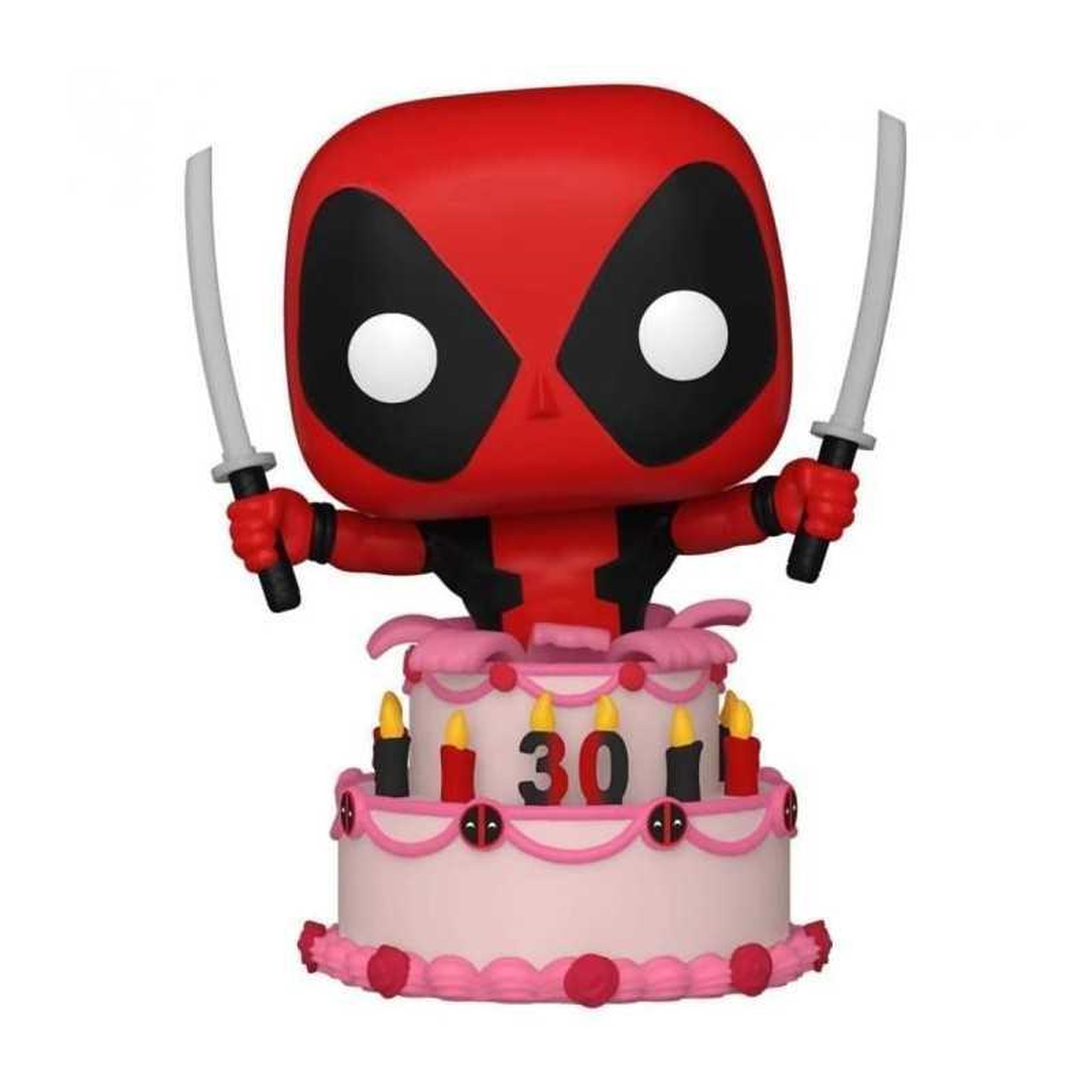 Funko Figurine Funko Pop! Marvel : Deadpool in Cake – Tete oscillante 776