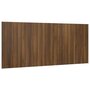 Voir la diapositive 2 : VIDAXL Tete de lit Chene marron 200x1,5x80 cm Bois d'ingenierie