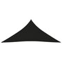 VIDAXL Voile de parasol Tissu Oxford triangulaire 5x7x7 m noir