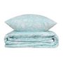 Voir la diapositive 3 : GENERIQUE Parure de lit - 1 housse de couette 220 x 240 cm + 2 taies d'oreiller 60 x 60 cm - Satiné 100% coton - Blanc