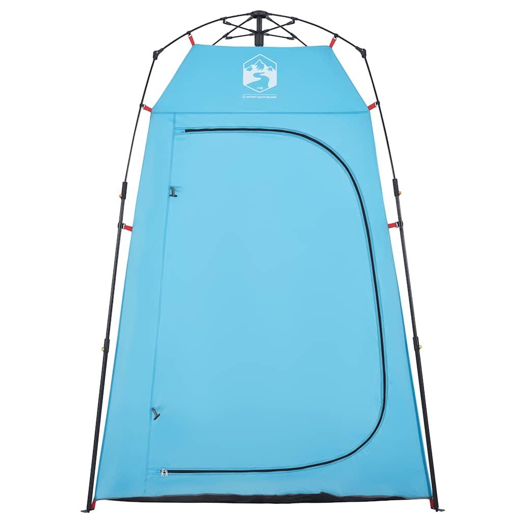 Voir la diapositive 5 : VIDAXL Tente d'intimite bleu liberation rapide impermeable