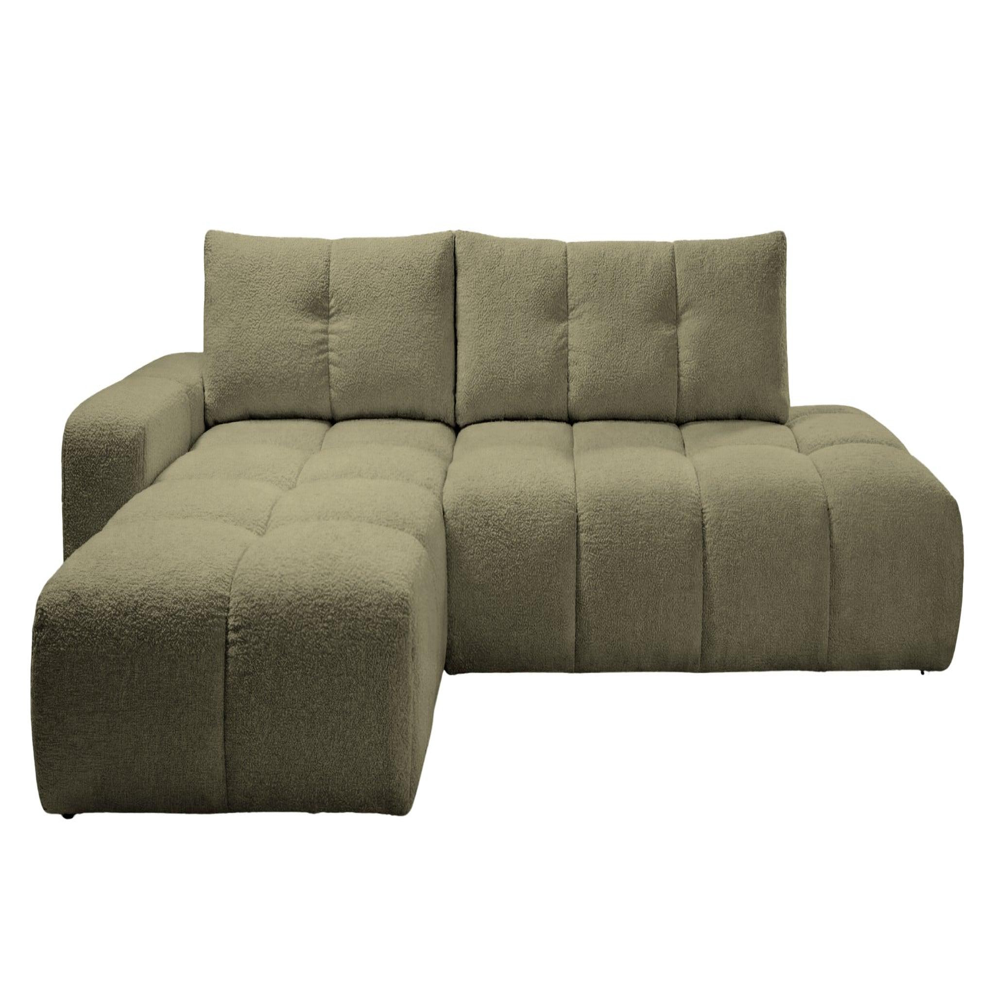 Voir la diapositive 1 : CASANOVA PARIS Constance - canapé d'angle tissu chenille