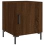 Voir la diapositive 3 : VIDAXL Tables de chevet 2pcs chene marron 40x40x50cm bois d'ingenierie