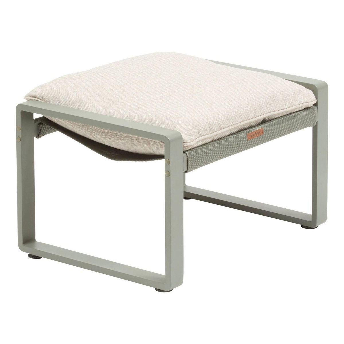 HESPERIDE Fauteuil de jardin en aluminium avec repose-pieds LAMBINIO