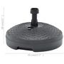 Voir la diapositive 6 : VIDAXL Socle de parasol rempli de sable/d'eau 20 L Plastique rotin
