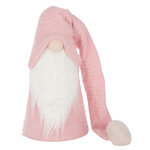 Paris Prix Père-Noël Gnome Déco  Hiver  60cm Rose Clair