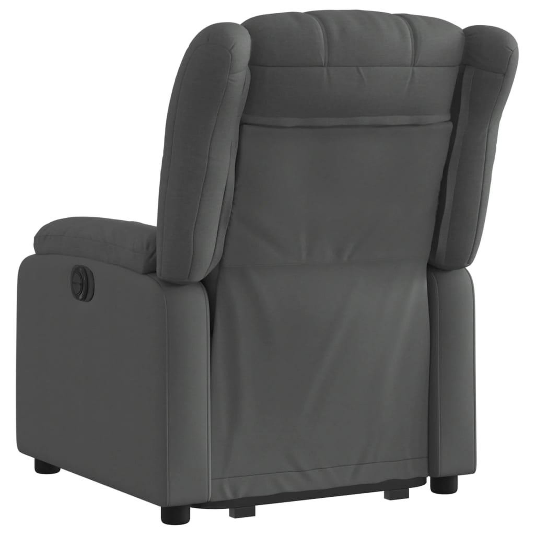 Voir la diapositive 5 : VIDAXL Fauteuil inclinable Gris fonce Tissu