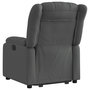 Voir la diapositive 5 : VIDAXL Fauteuil inclinable Gris fonce Tissu