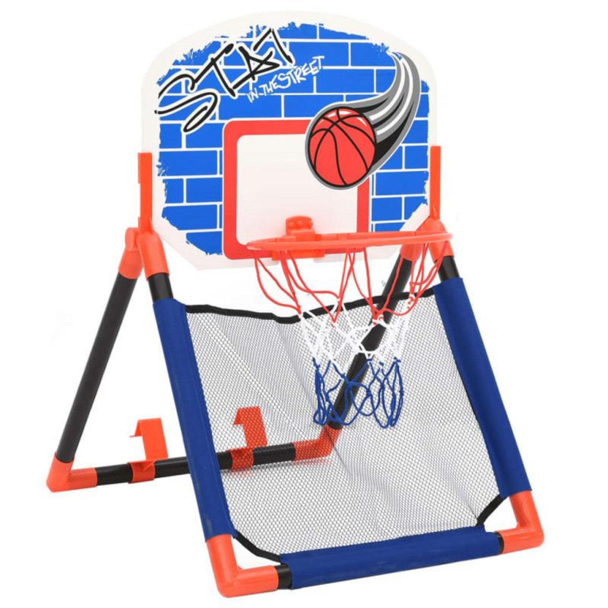 VIDAXL Ensemble basket multifonctionnel de porte et mur pour enfants