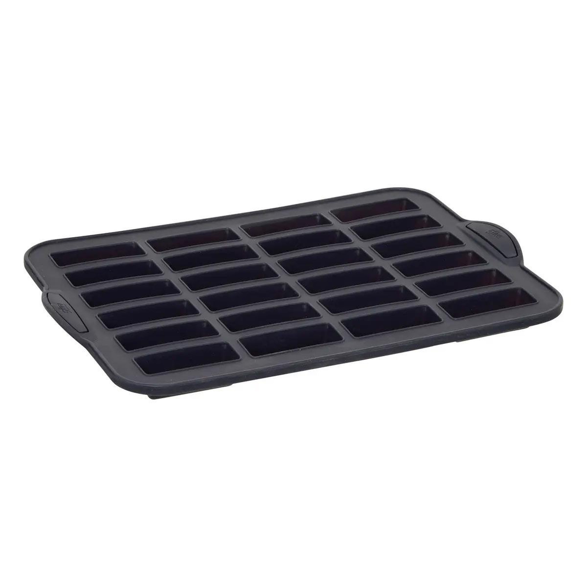 FIVE Moule 24 financiers silicone  silitop  33cm gris