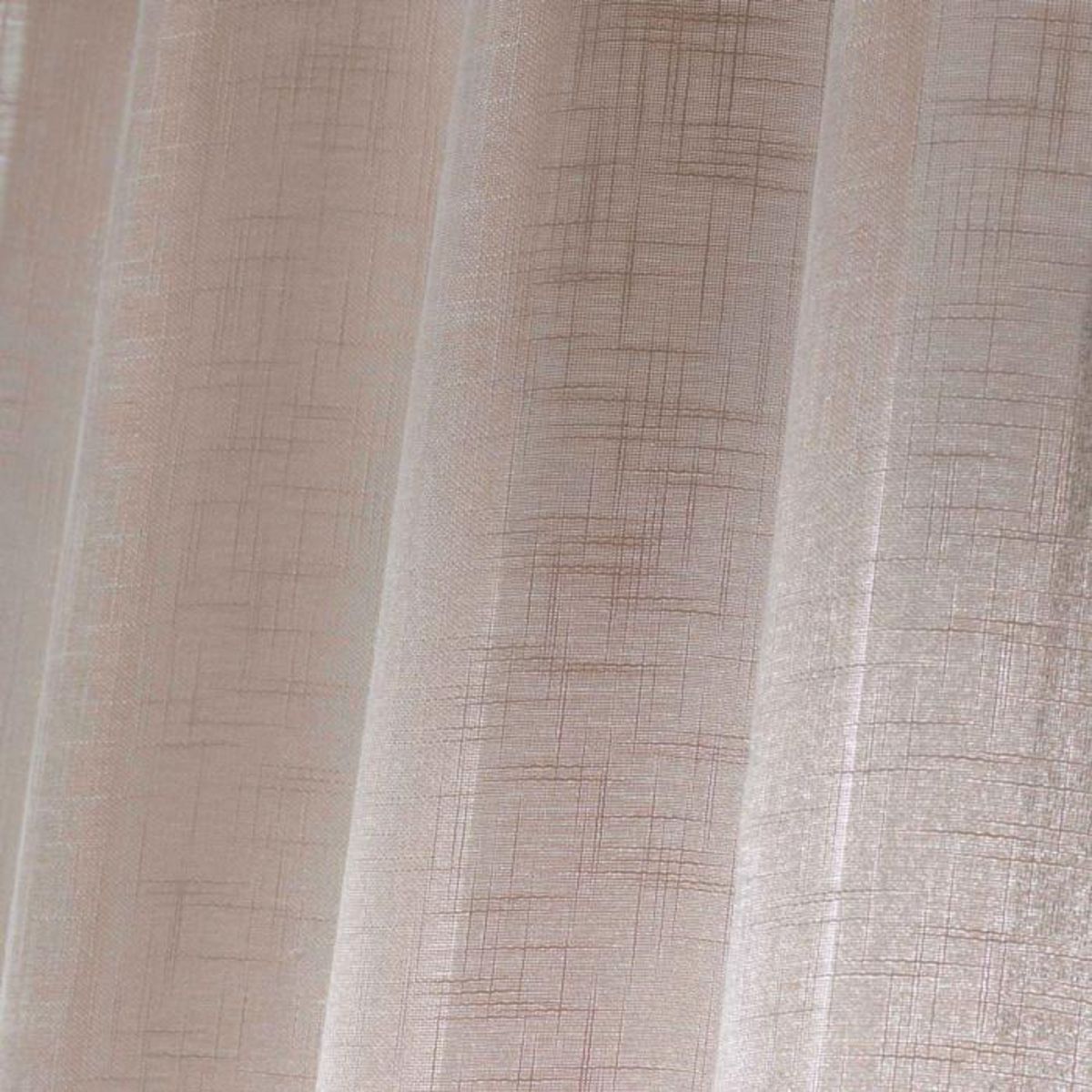 Paris Prix Paire de Voilages  Haltona  60x160cm Noisette