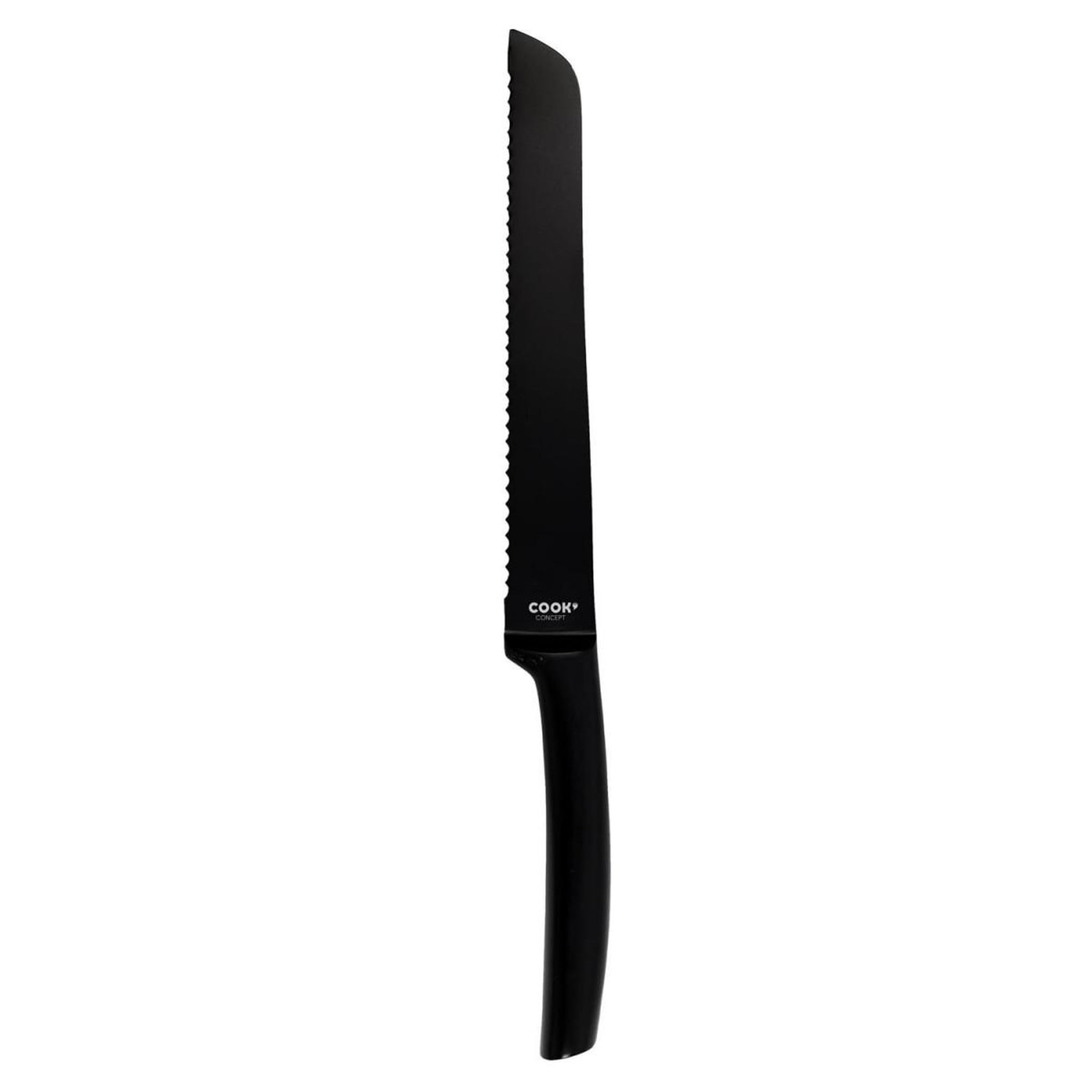 COOK CONCEPT Couteau à Pain en Inox  Allure  33cm Noir