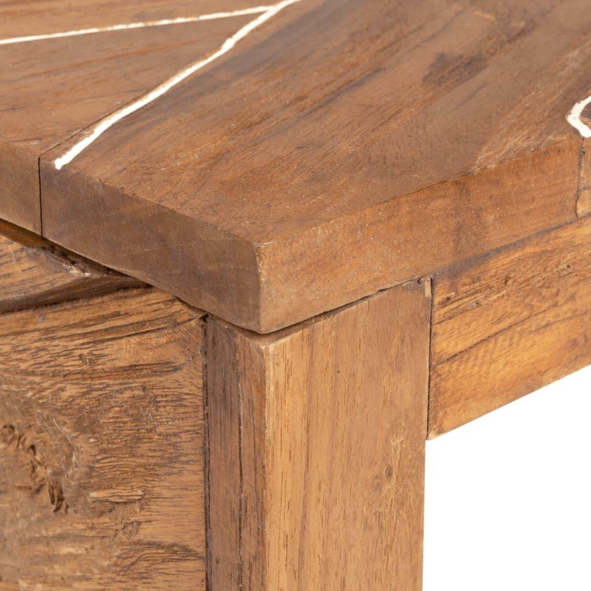 Voir la diapositive 5 : VIDAXL Meuble TV 110x60x38 cm Bois de teck massif