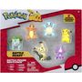 Voir la diapositive 2 : BANDAI Pack de 6 figurines Pokémon 