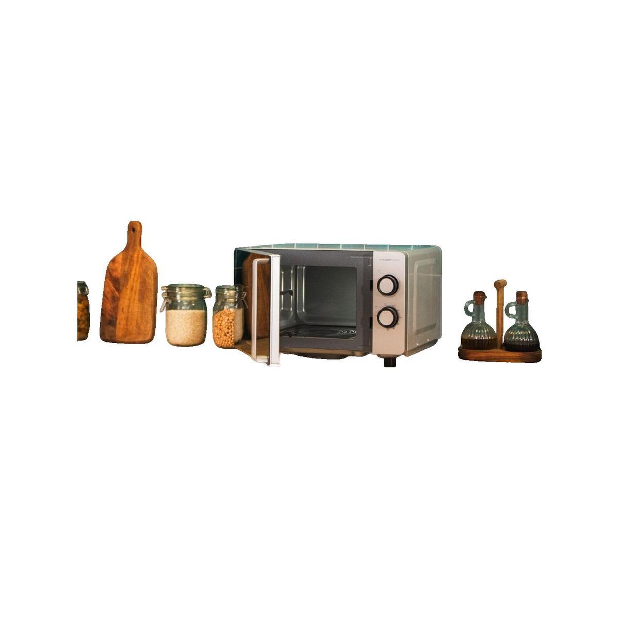 Voir la diapositive 2 : CECOTEC Micro-ondes Cecotec Modèle MirrorDoor métallisé